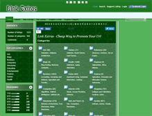 Tablet Screenshot of linkextras.com